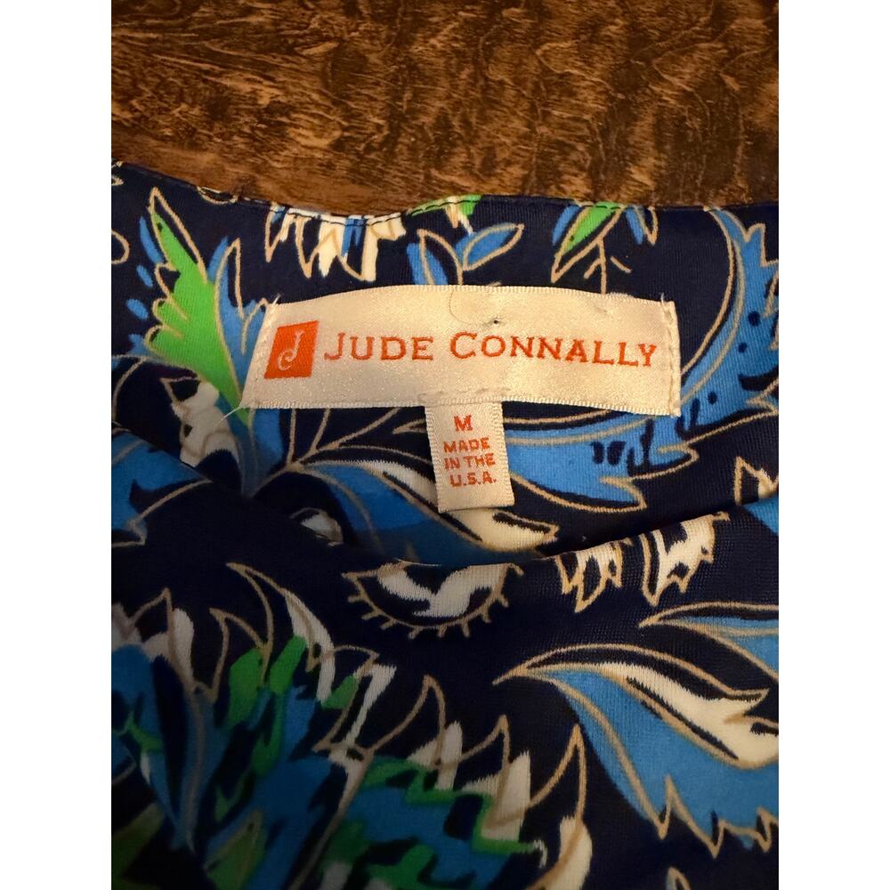 Jude Connally Margo Flutter baja floral 3/4 sleeve dress medium - Picture 2 of 3